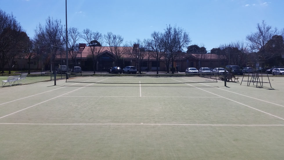 Tennis courts